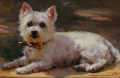 A West Highland White Terrier