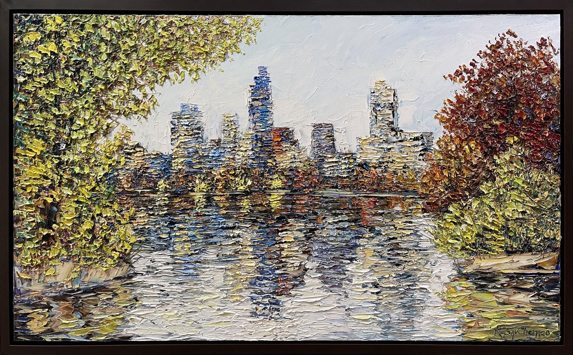 Vue de Belle Of You, 2021 - Painting de Konstantin Savchenko