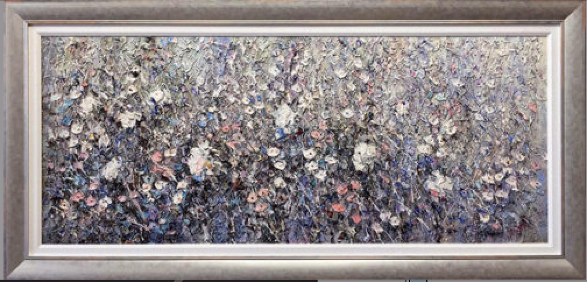 Still-Life Painting Konstantin Savchenko - Fleurs blanches, 2018