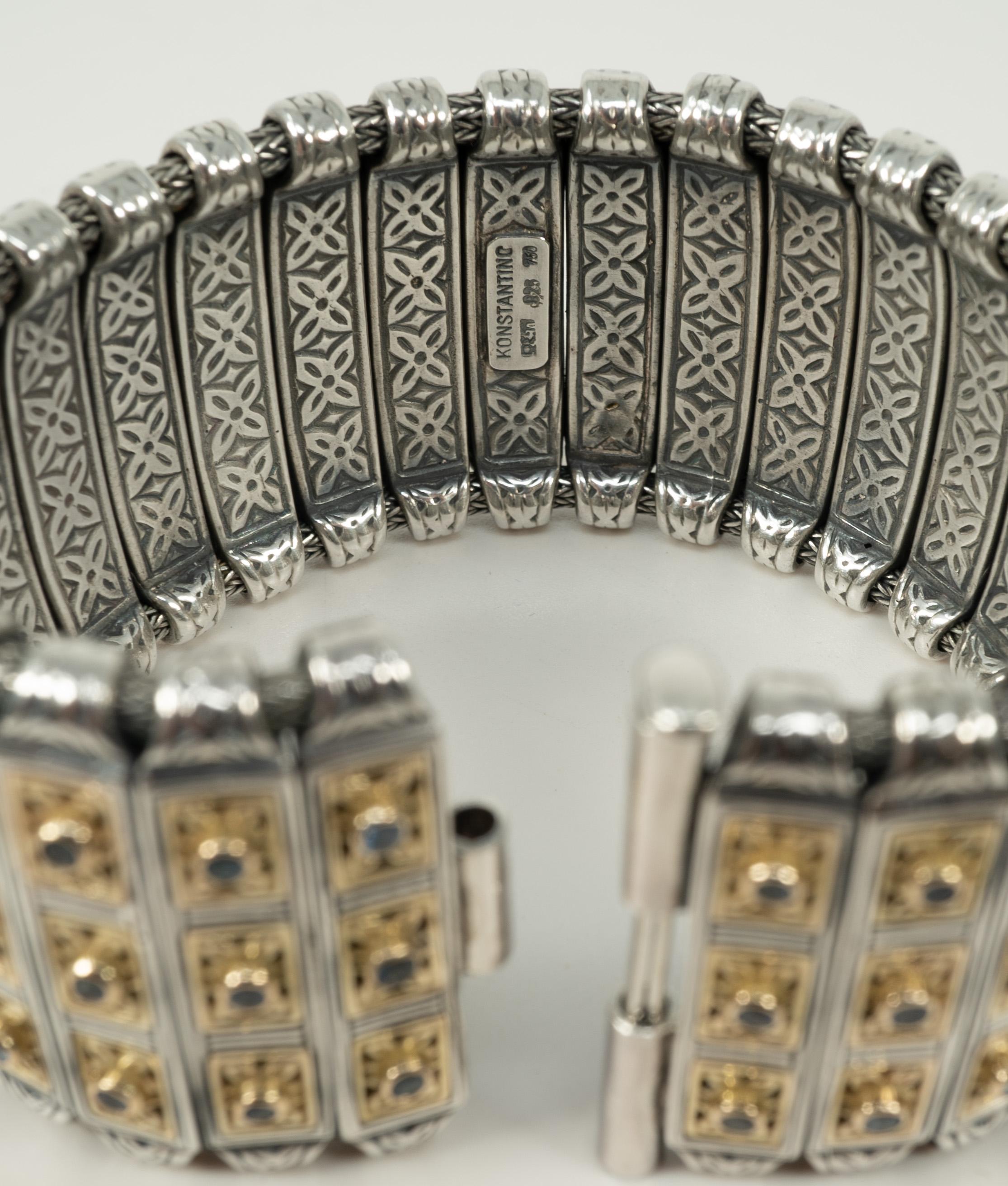Kreshya Jewellery |Online Bracelets & Bangles | Blue Stone Silver &  Swarovski Bangles