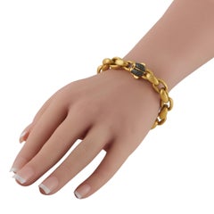 Konstantino Callas 18K Gelbgold 0,45ct Schwarzer Diamant und Rubin Armband