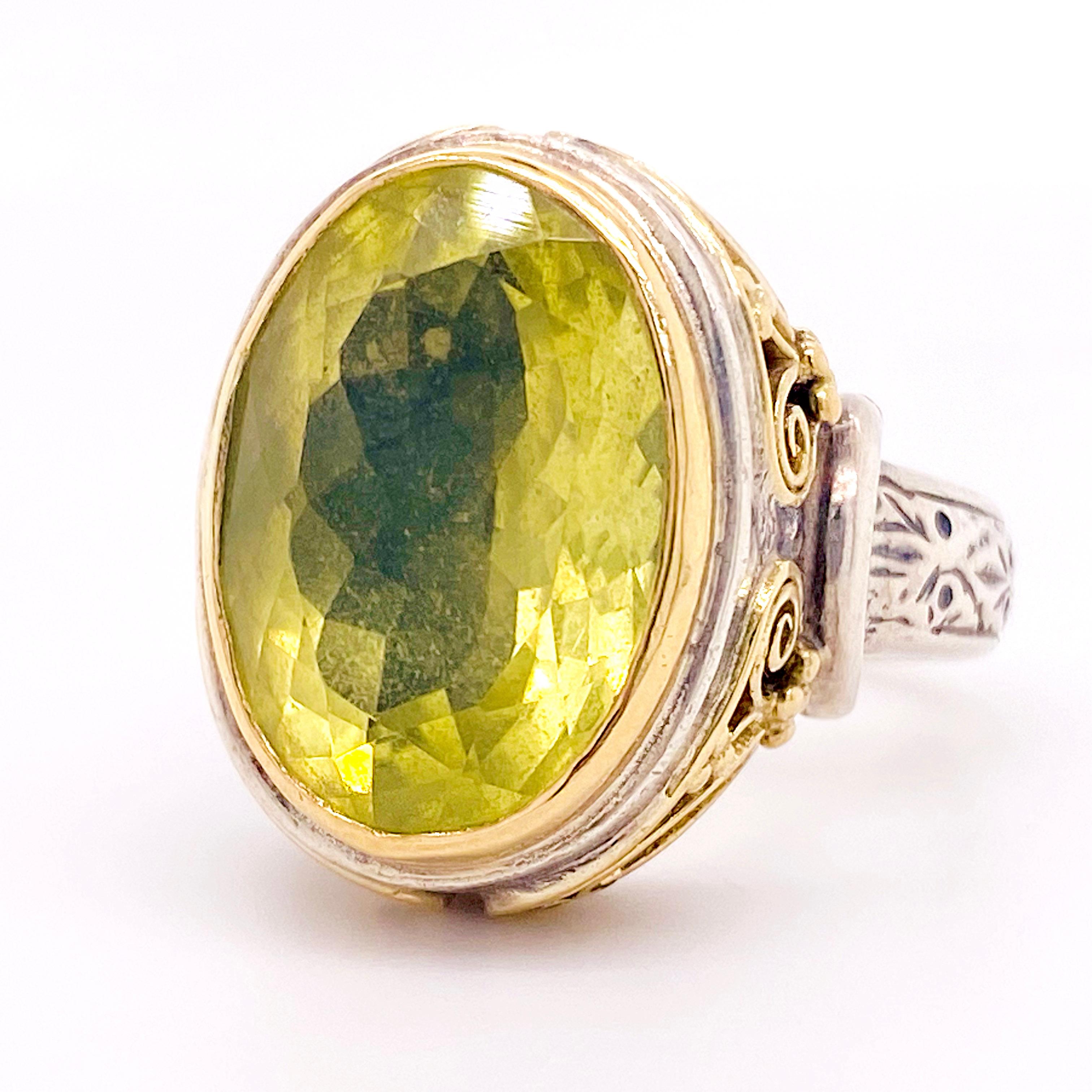 lemon citrine stone