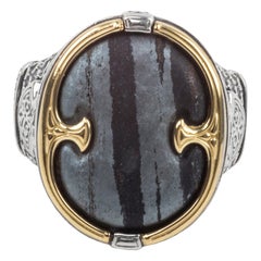 Konstantino Gents Ring with Ferrite
