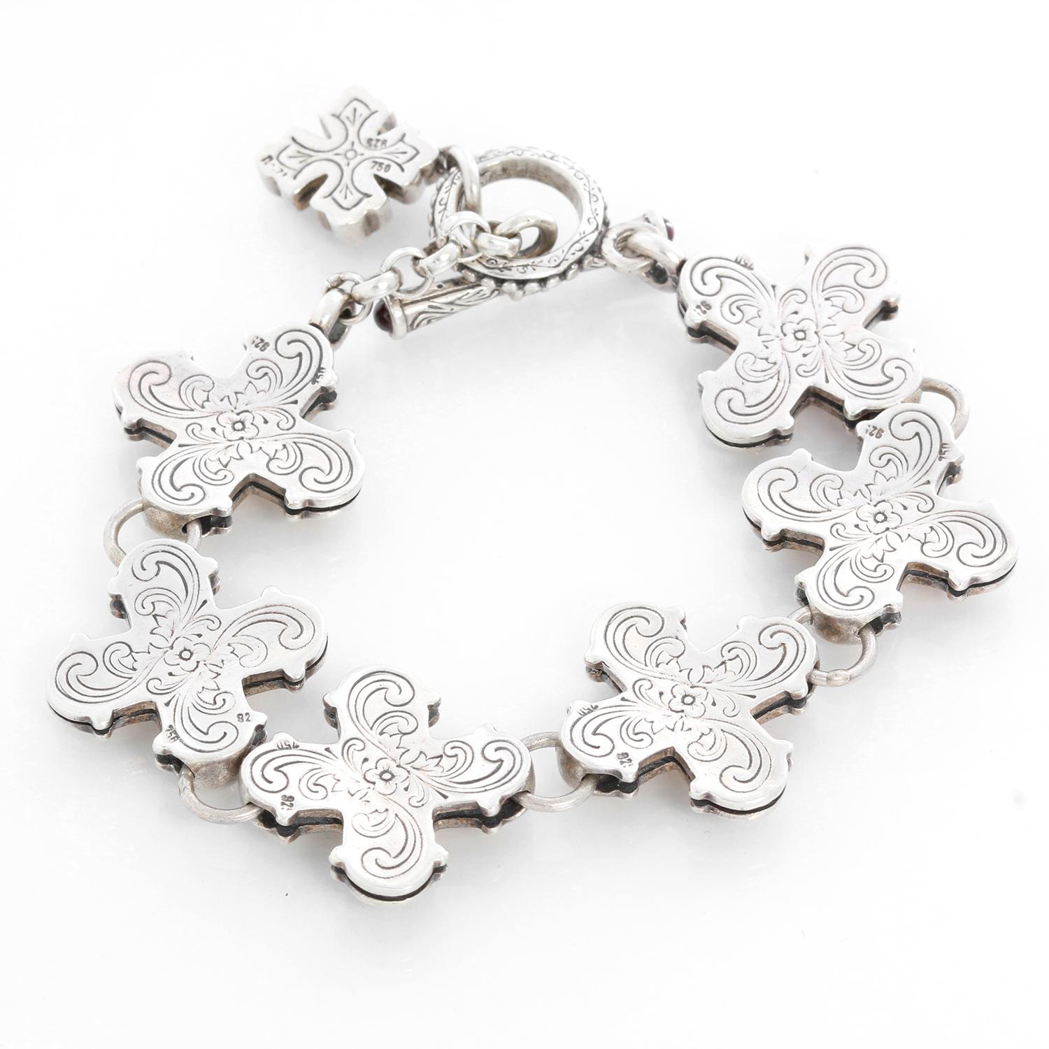 konstantino cross bracelet