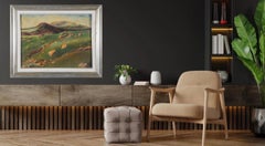 Konstantinos Maleas Credited Acropolis Landscape Painting