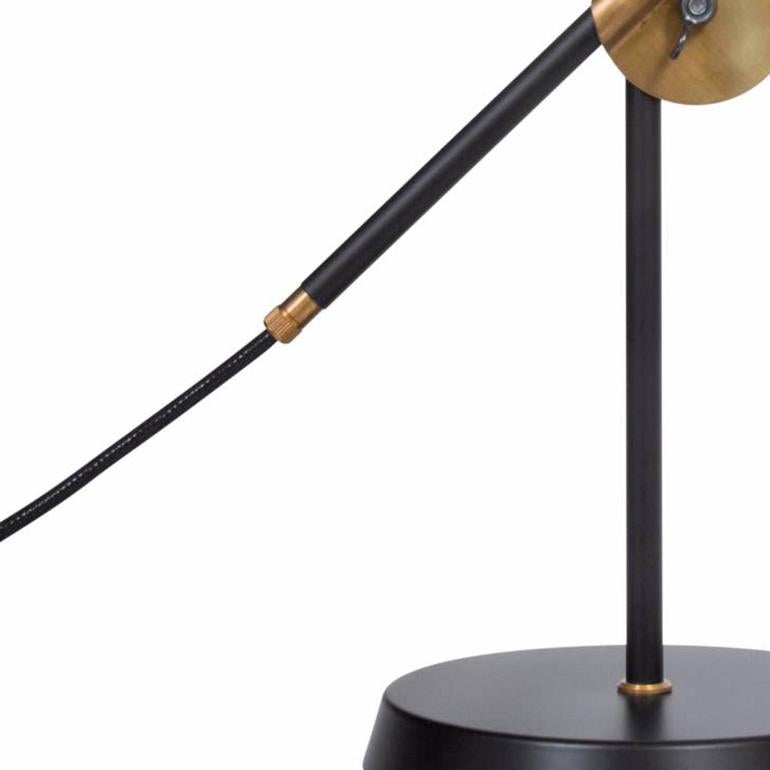 Konsthantverk Black Table Lamp Kh#1 In New Condition For Sale In Barcelona, Barcelona