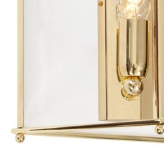 Konsthantverk Glimminge Brushed Brass Large Wall Lamp