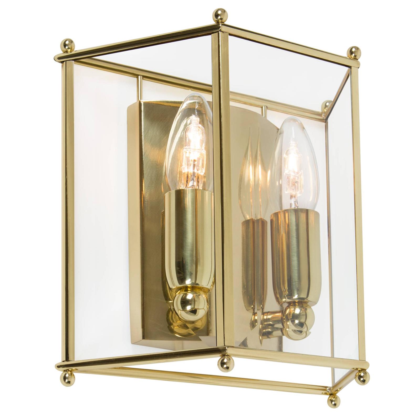 Konsthantverk Glimminge Brushed Brass Small Wall Lamp In New Condition For Sale In Barcelona, Barcelona