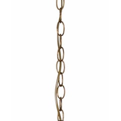 Lampada da soffitto in ottone ossidato Glimminge di Konsthantverk