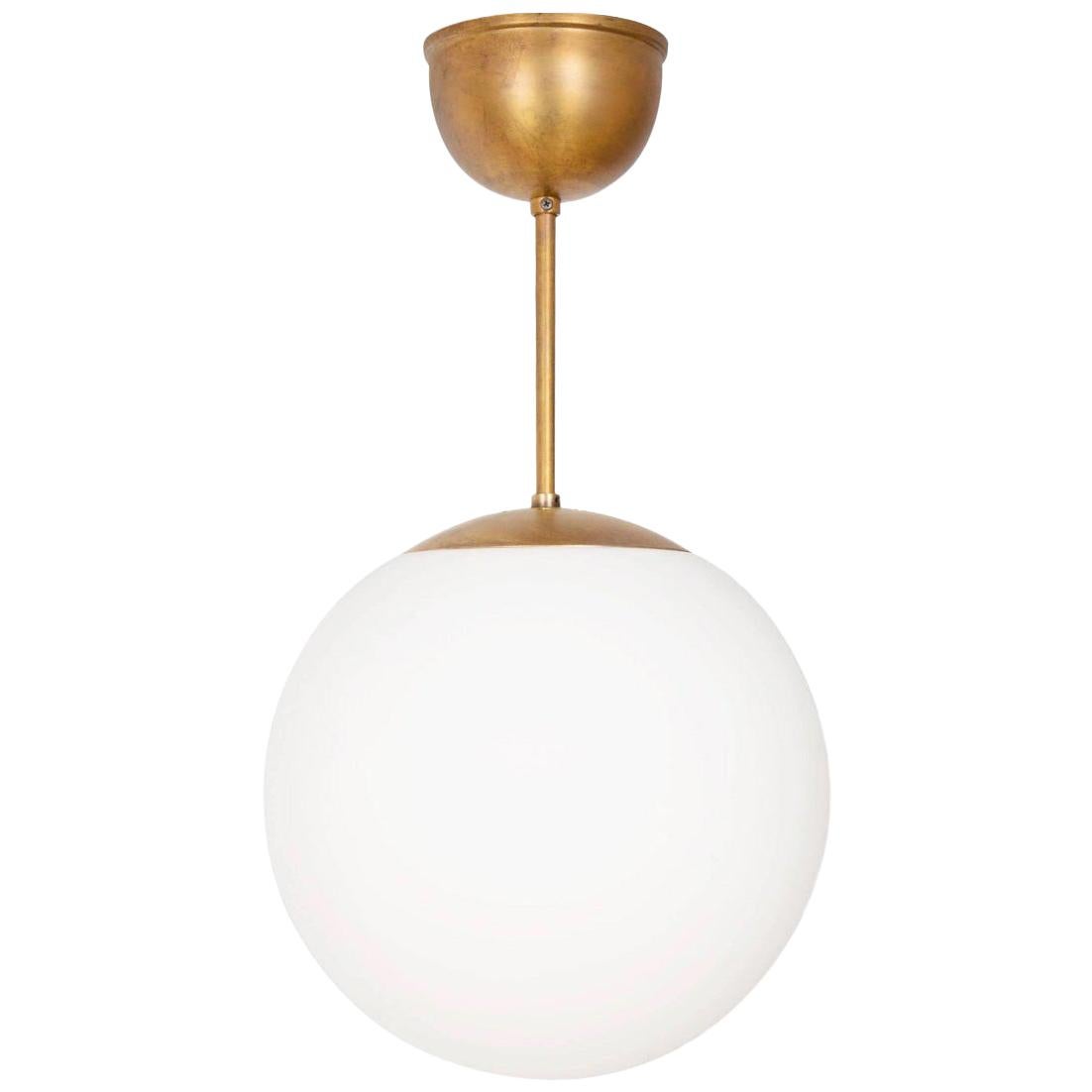Konsthantverk Glob Brass D20 Ceiling Lamp