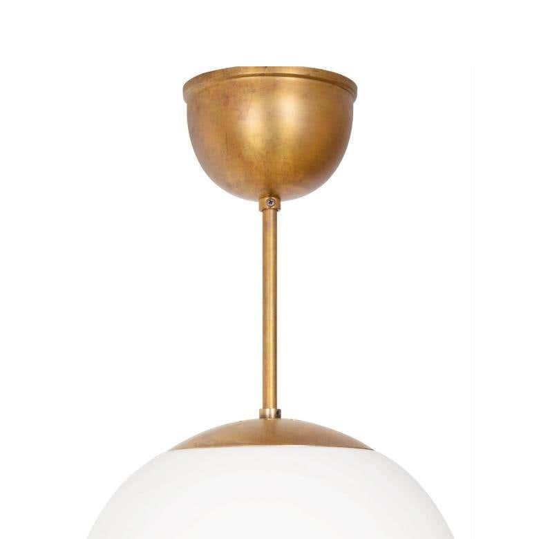 Konsthantverk Glob Brass D35 Ceiling Lamp In New Condition For Sale In Barcelona, Barcelona