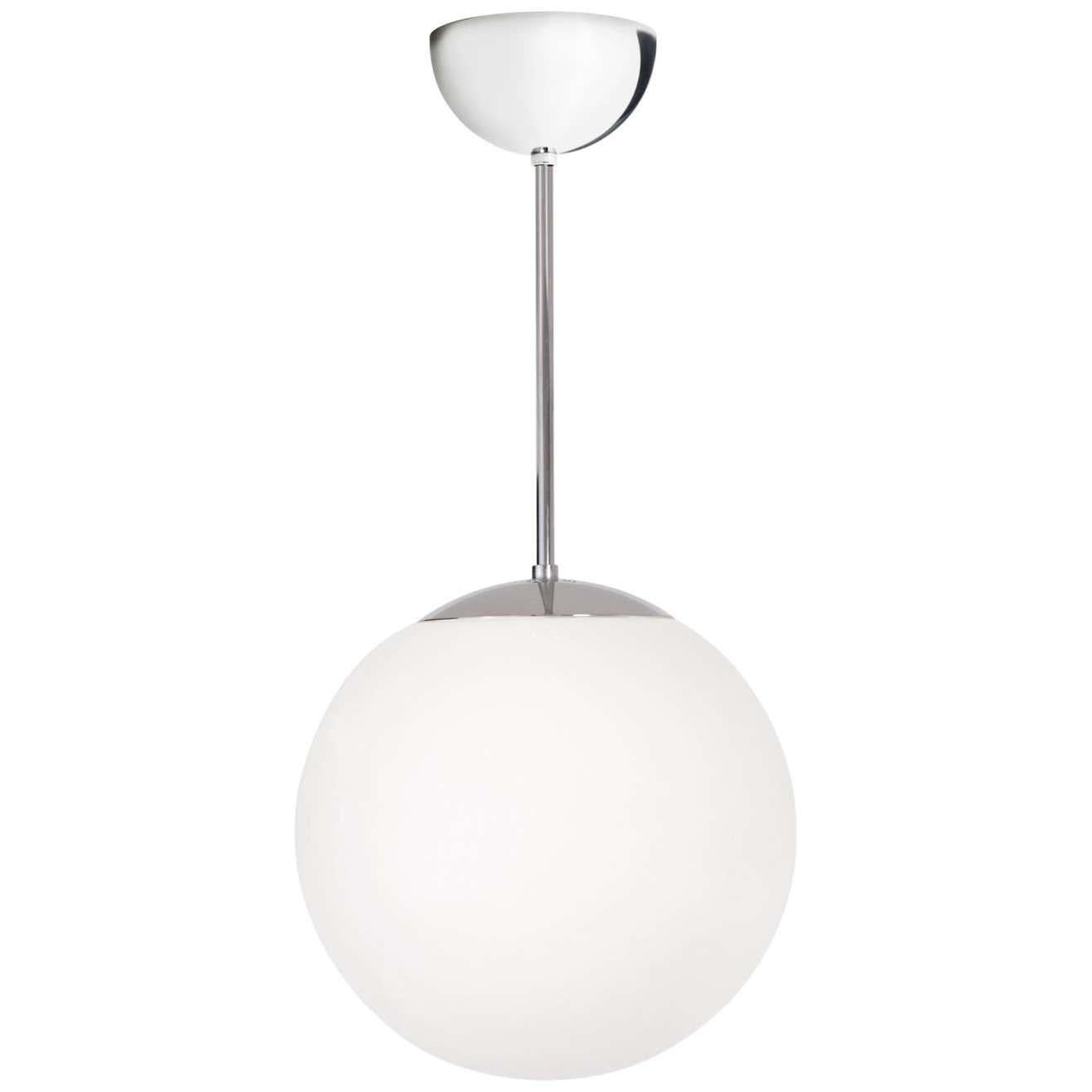 Konsthantverk Glob Chrome D25 Ceiling Lamp In New Condition For Sale In Barcelona, Barcelona