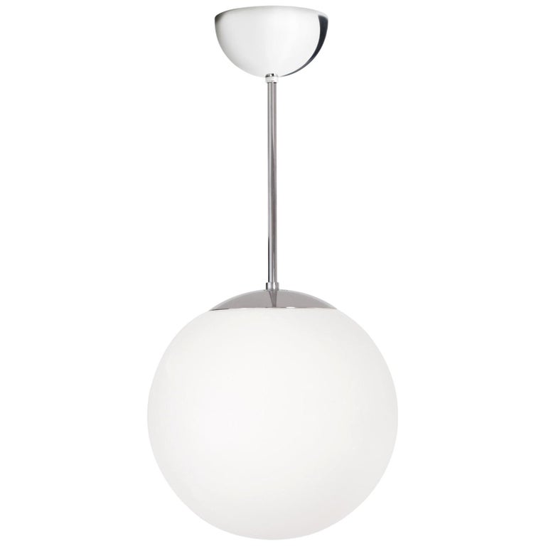 Konsthantverk Glob Chrome D25 Ceiling Lamp For Sale at 1stDibs