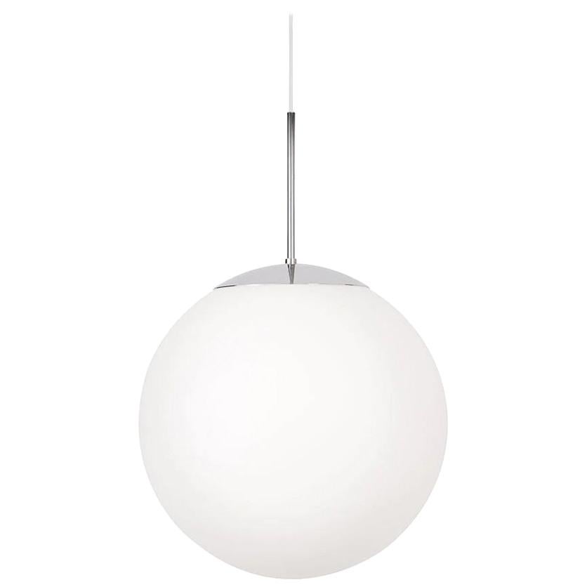 Konsthantverk Glob Chrome D25 Ceiling Lamp For Sale