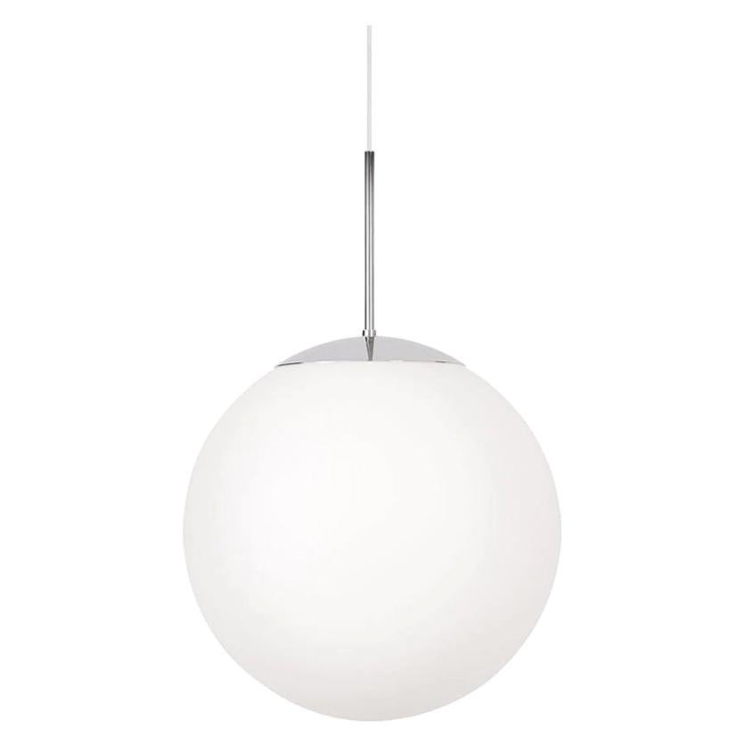 Konsthantverk Glob Chrome D30 Ceiling Lamp For Sale