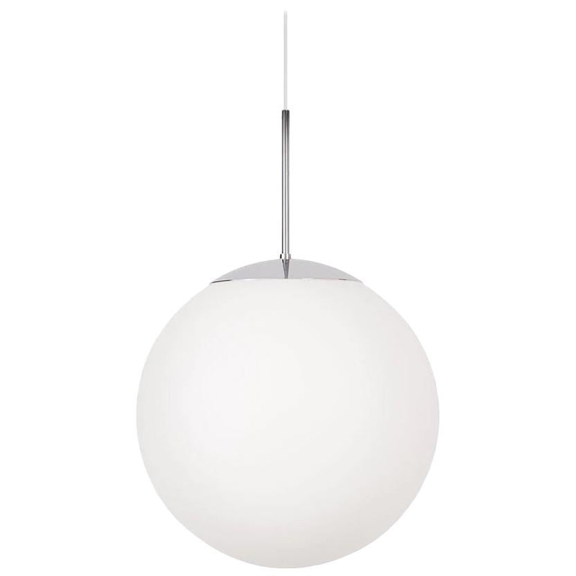 Konsthantverk Glob Chrome D35 Ceiling Lamp For Sale