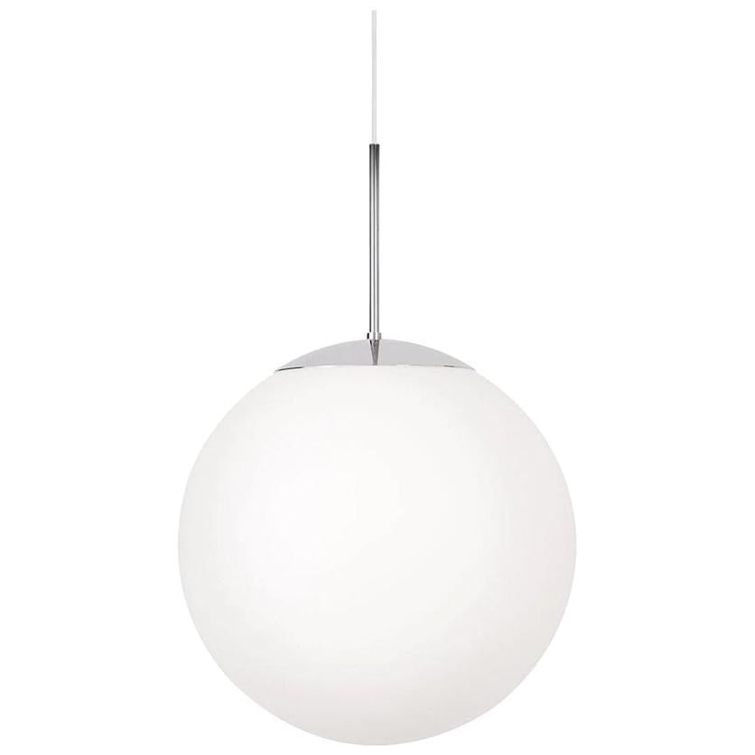 Konsthantverk Glob Chrome D40 Ceiling Lamp For Sale