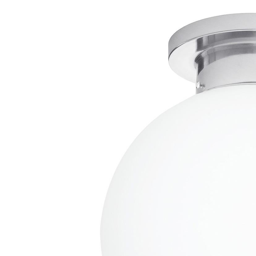Scandinavian Modern Konsthantverk Globe D30 Aluminum Ceiling Lamp For Sale
