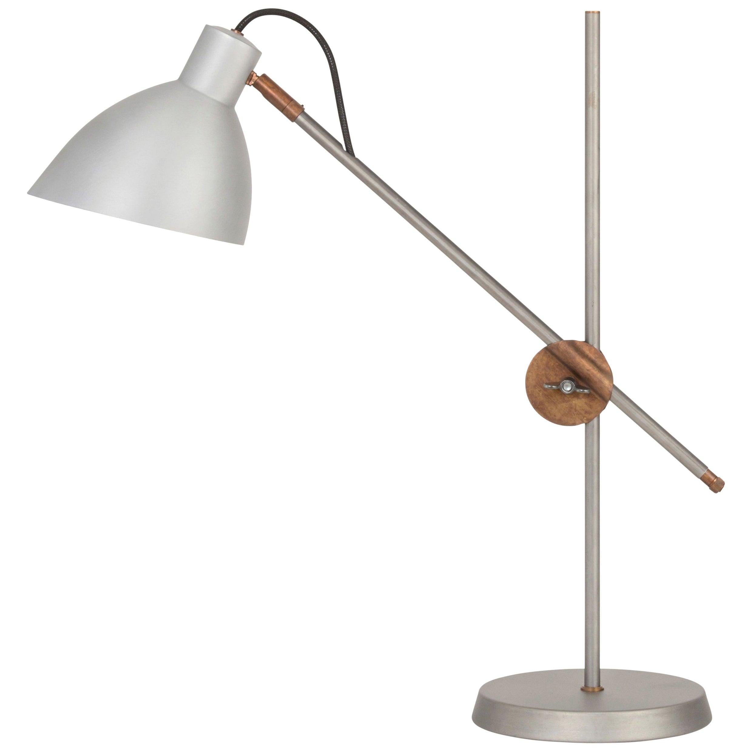 Konsthantverk Iron Table Lamp KH#1 For Sale