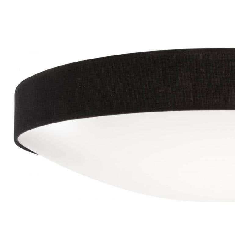 Konsthantverk Kant Black D55 Ceiling Lamp In New Condition For Sale In Barcelona, Barcelona