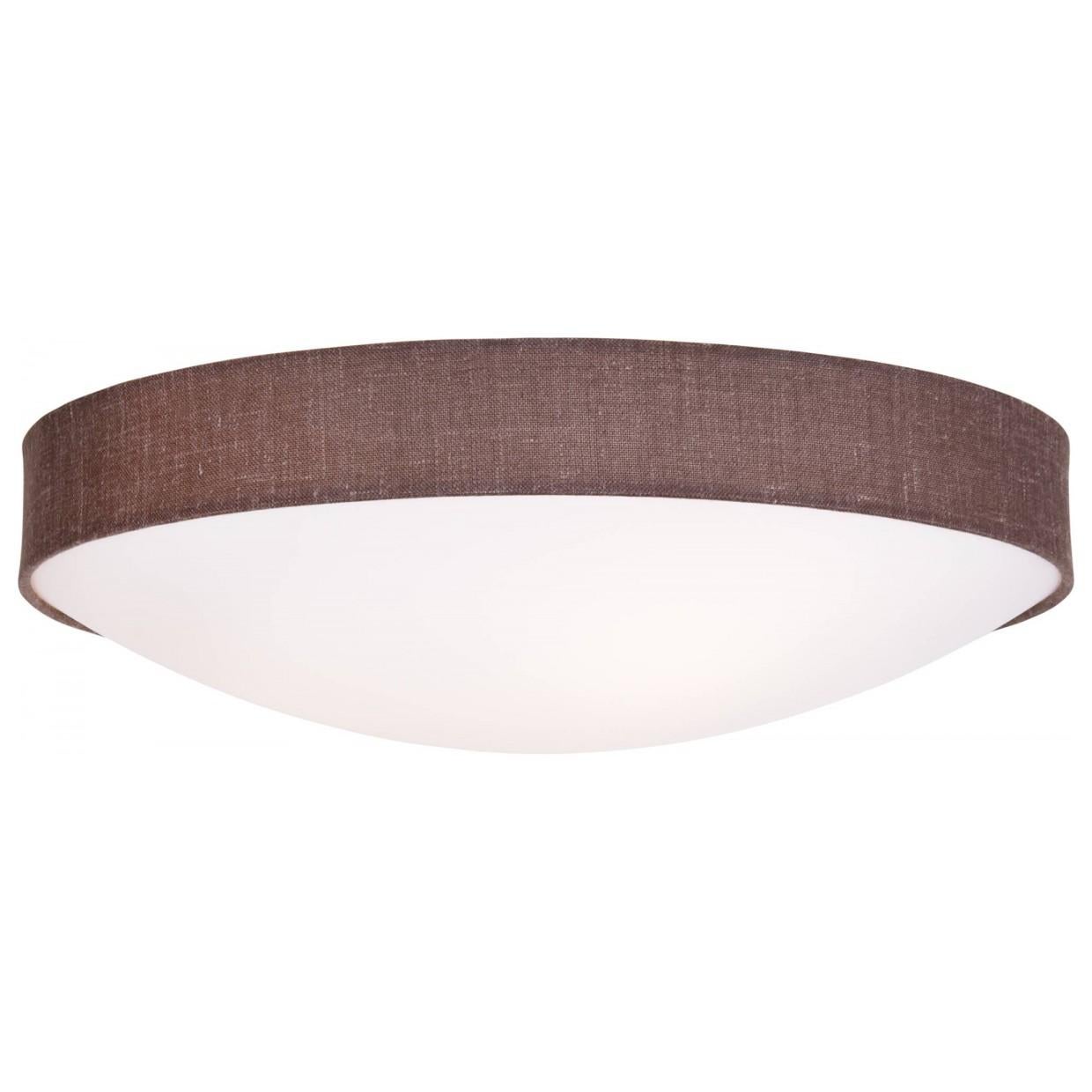 Scandinavian Modern Konsthantverk Kant Brown D45 Ceiling Lamp For Sale