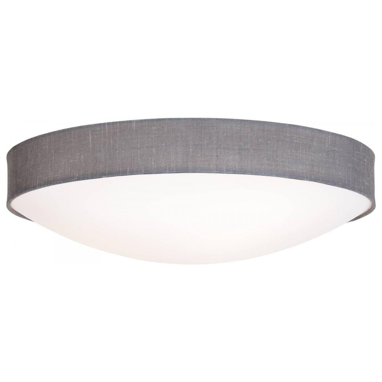 Scandinavian Modern Konsthantverk Kant Grey D45 Ceiling Lamp For Sale