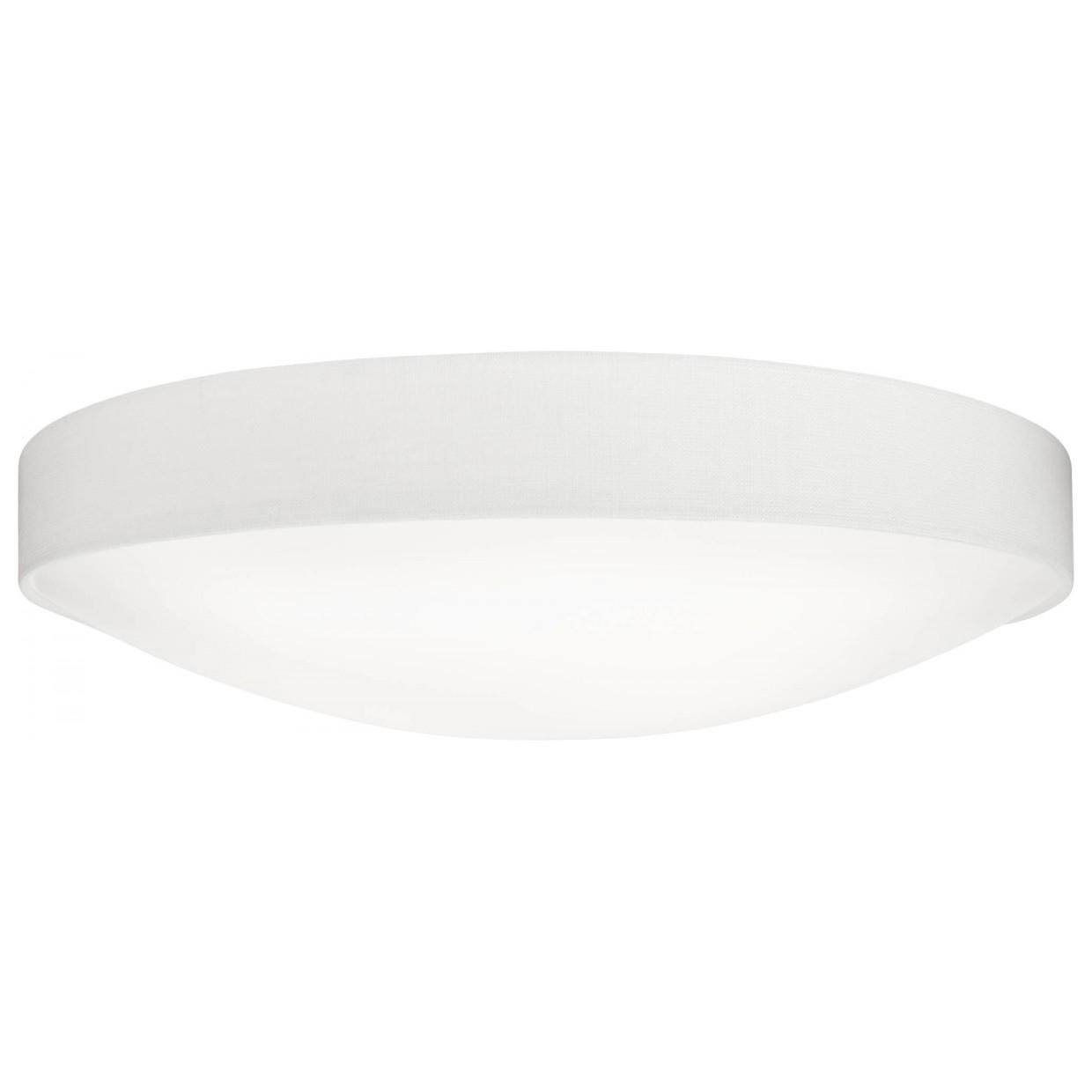 Scandinavian Modern Konsthantverk Kant White D55 Ceiling Lamp For Sale