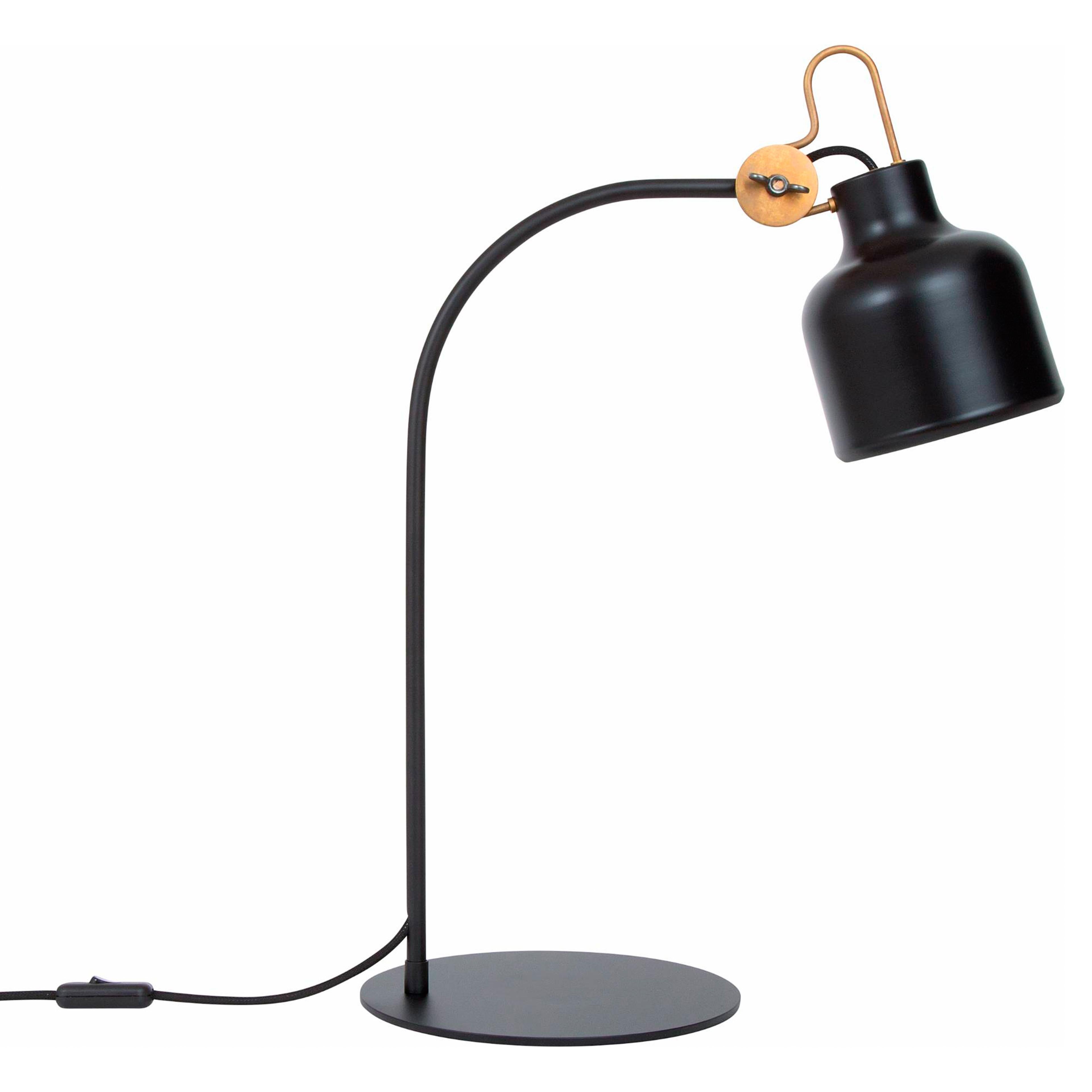 Konsthantverk Metal Table Lamp 1430-5 Bolb In New Condition For Sale In Barcelona, Barcelona