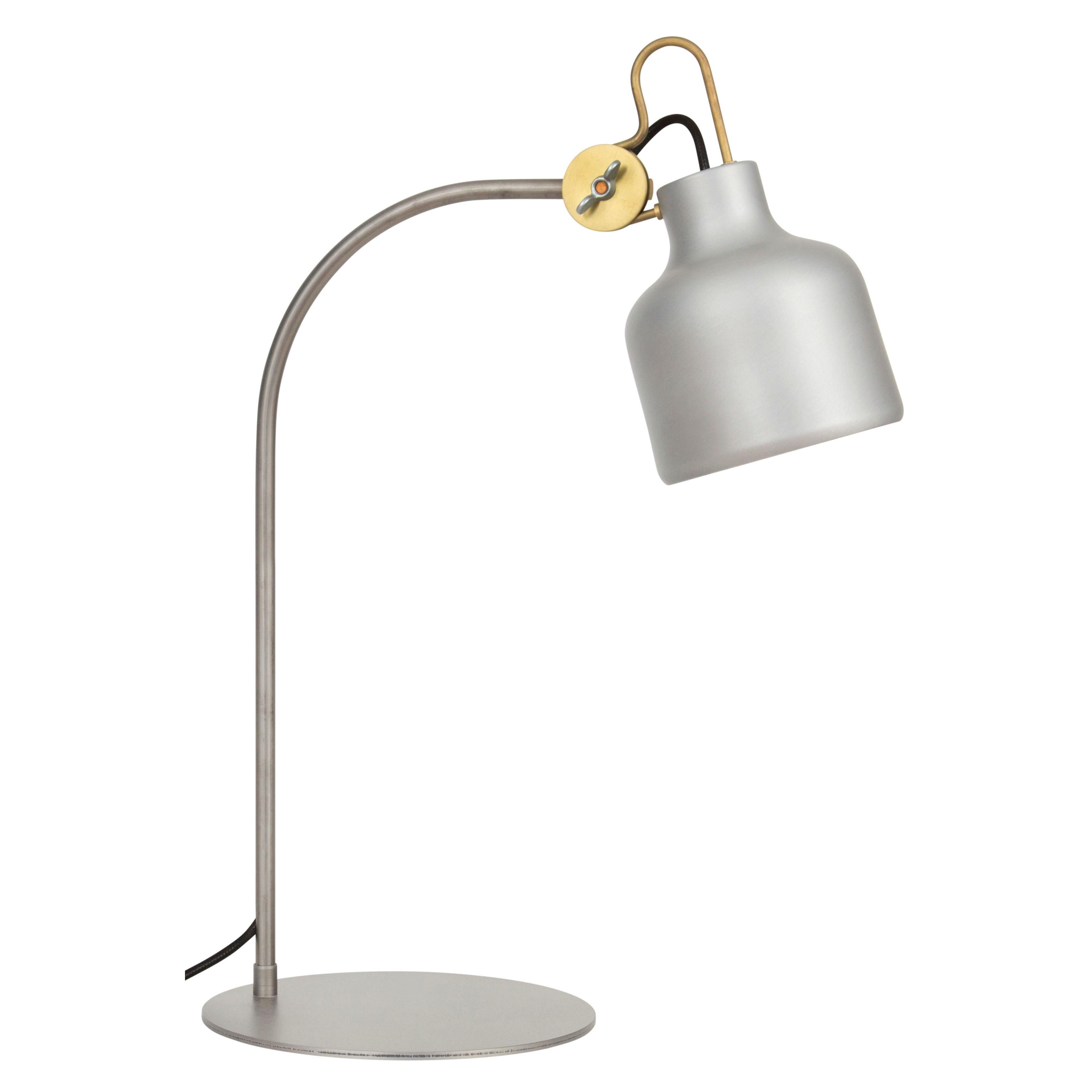 Konsthantverk Metal Table Lamp 1430-5 Bolb In New Condition For Sale In Barcelona, Barcelona