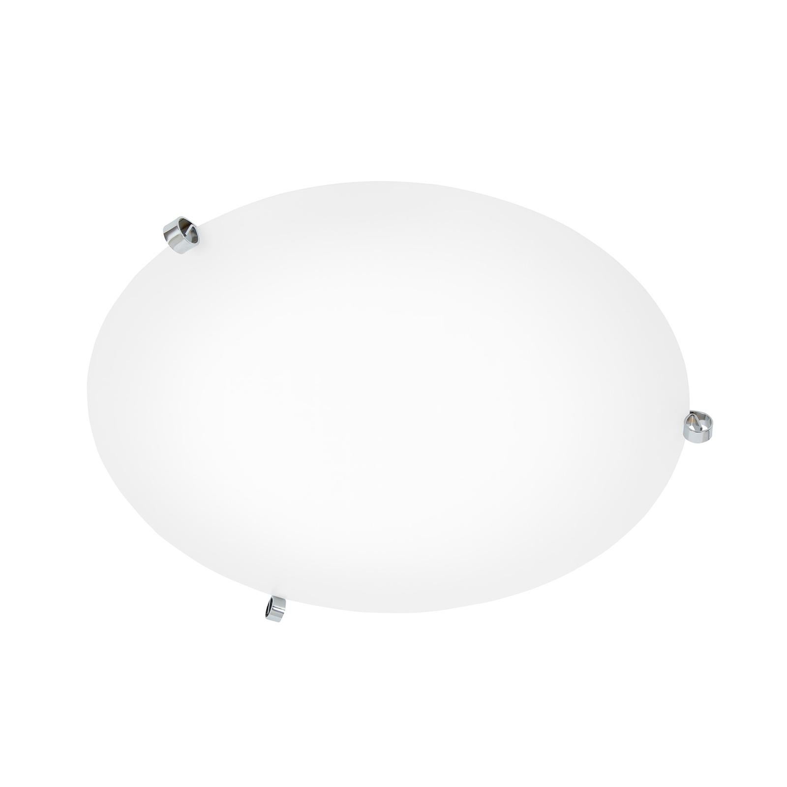 Swedish Konsthantverk Ögla D45 Chrome Ceiling Lamp For Sale