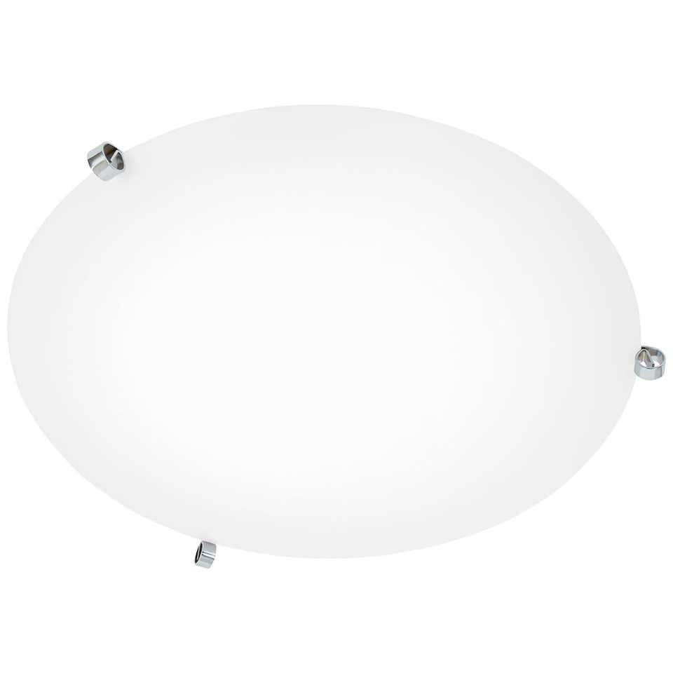 Contemporary Konsthantverk Ögla D45 Chrome Ceiling Lamp For Sale