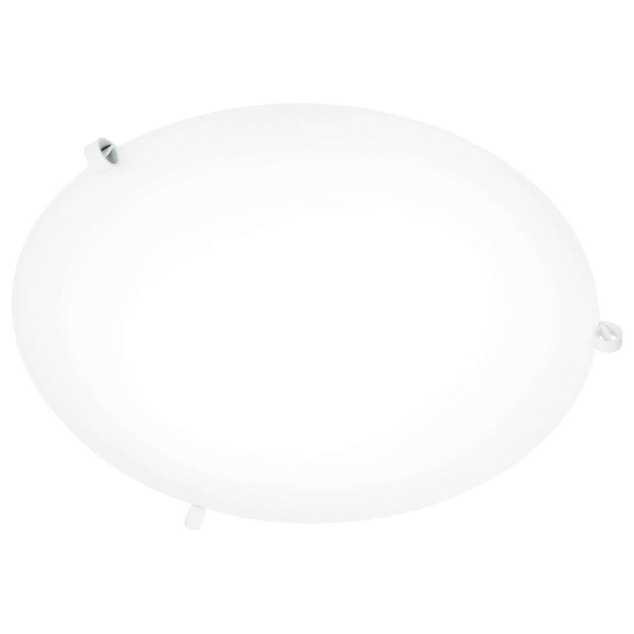Contemporary Konsthantverk Ögla D45 White Ceiling Lamp For Sale