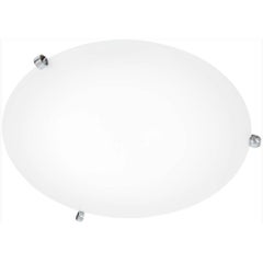 Ögla Flush Mount Ceiling Lamp by Konsthantverk Tyringe, Chrome Design