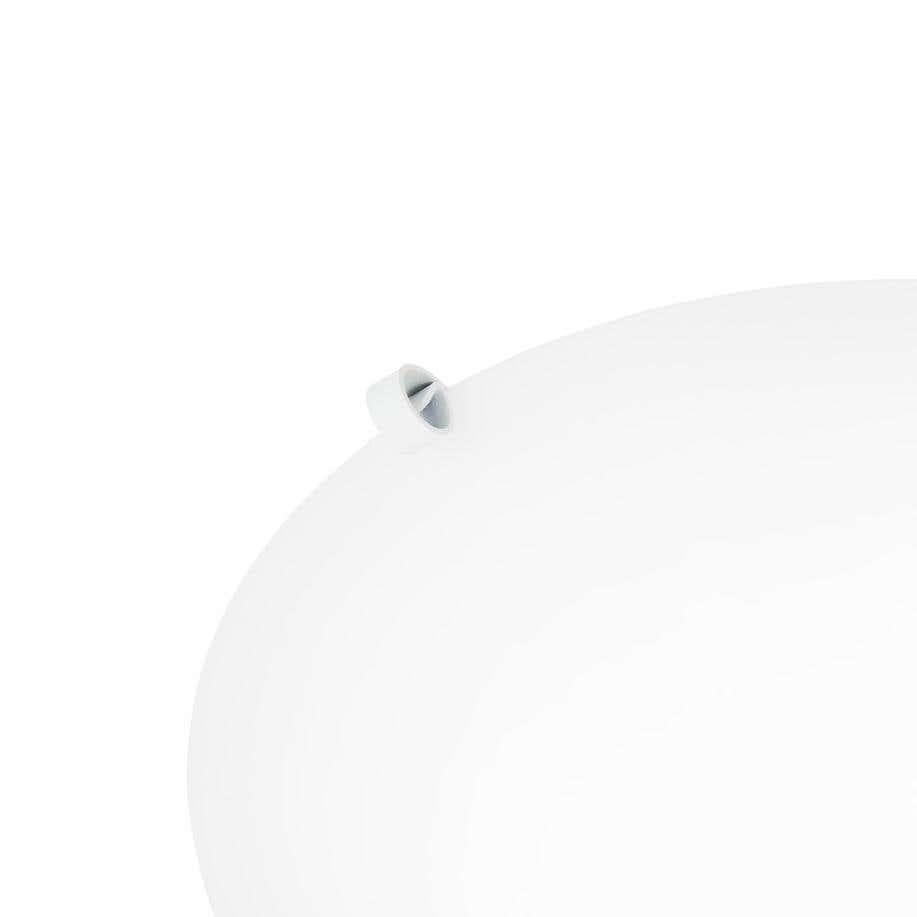 Contemporary Konsthantverk Ögla D55 White Ceiling Lamp For Sale