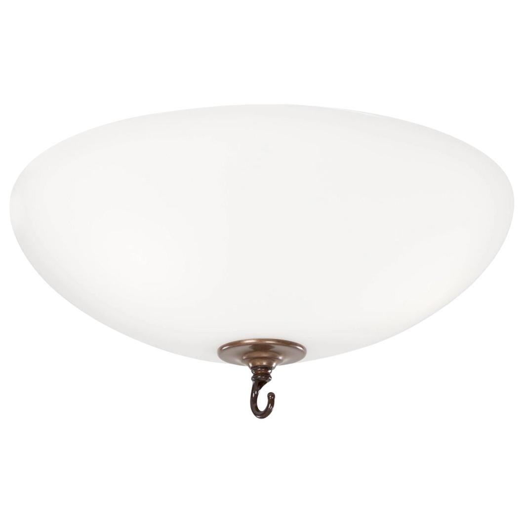 Konsthantverk Stävie Oxide Brass Ceiling Lamp For Sale