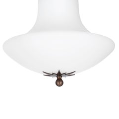Konsthantverk Stoby Oxide D30 Opal Glass Ceiling Lamp