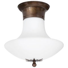 Konsthantverk Stoby Oxide D40 Opal Glass Ceiling Lamp