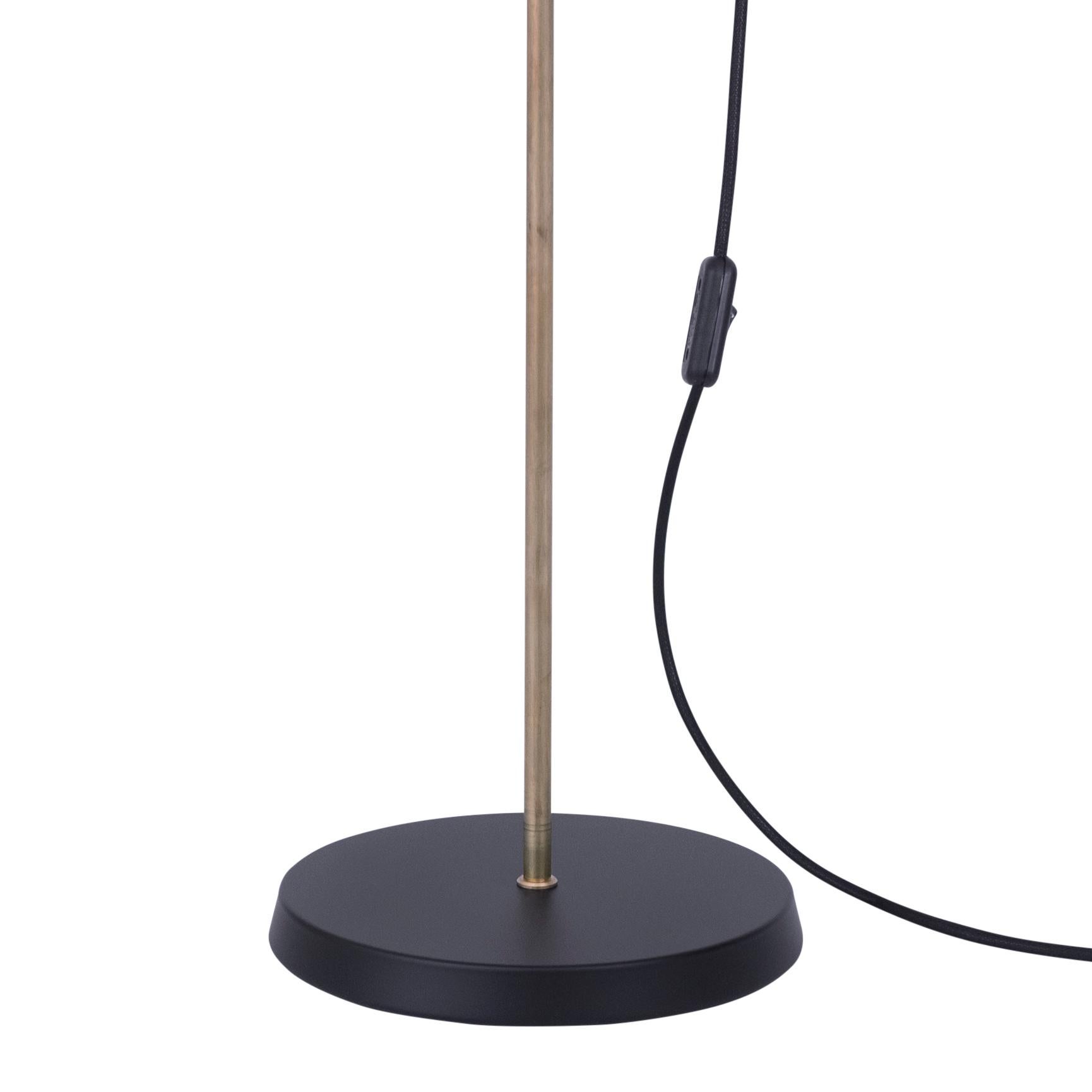 Moderne Konsthantverk Tyringe KH 2 Lampe à poser noire en vente
