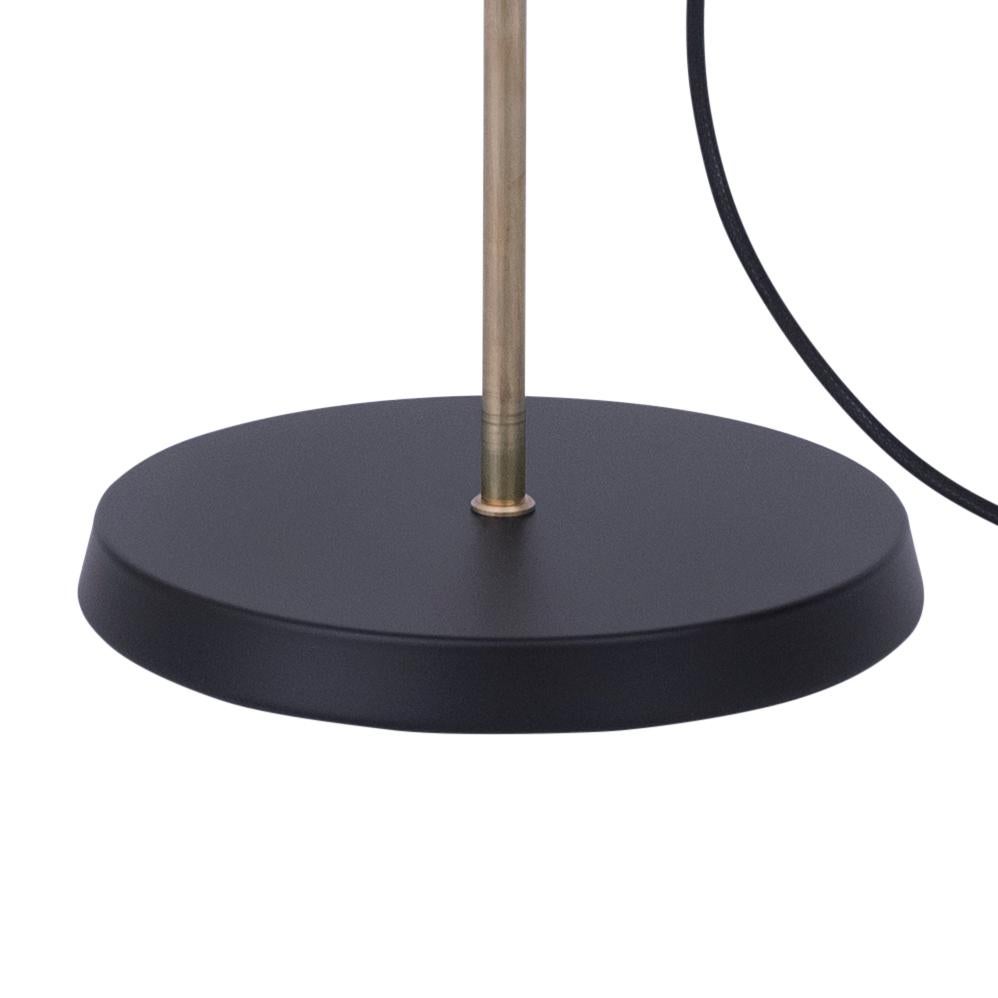 Swedish Konsthantverk Tyringe KH 2 Black Table Lamp For Sale