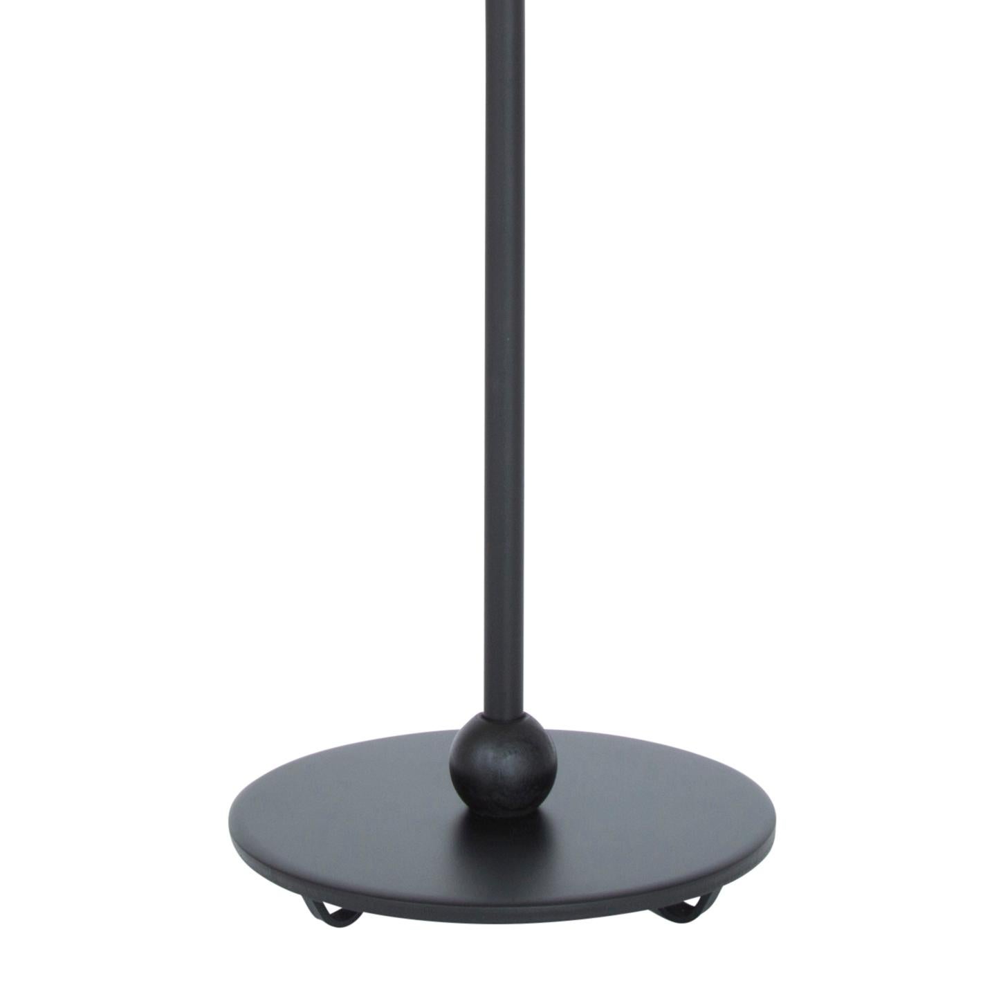 Scandinavian Modern Konsthantverk Uno Medium Black Table Lamp For Sale