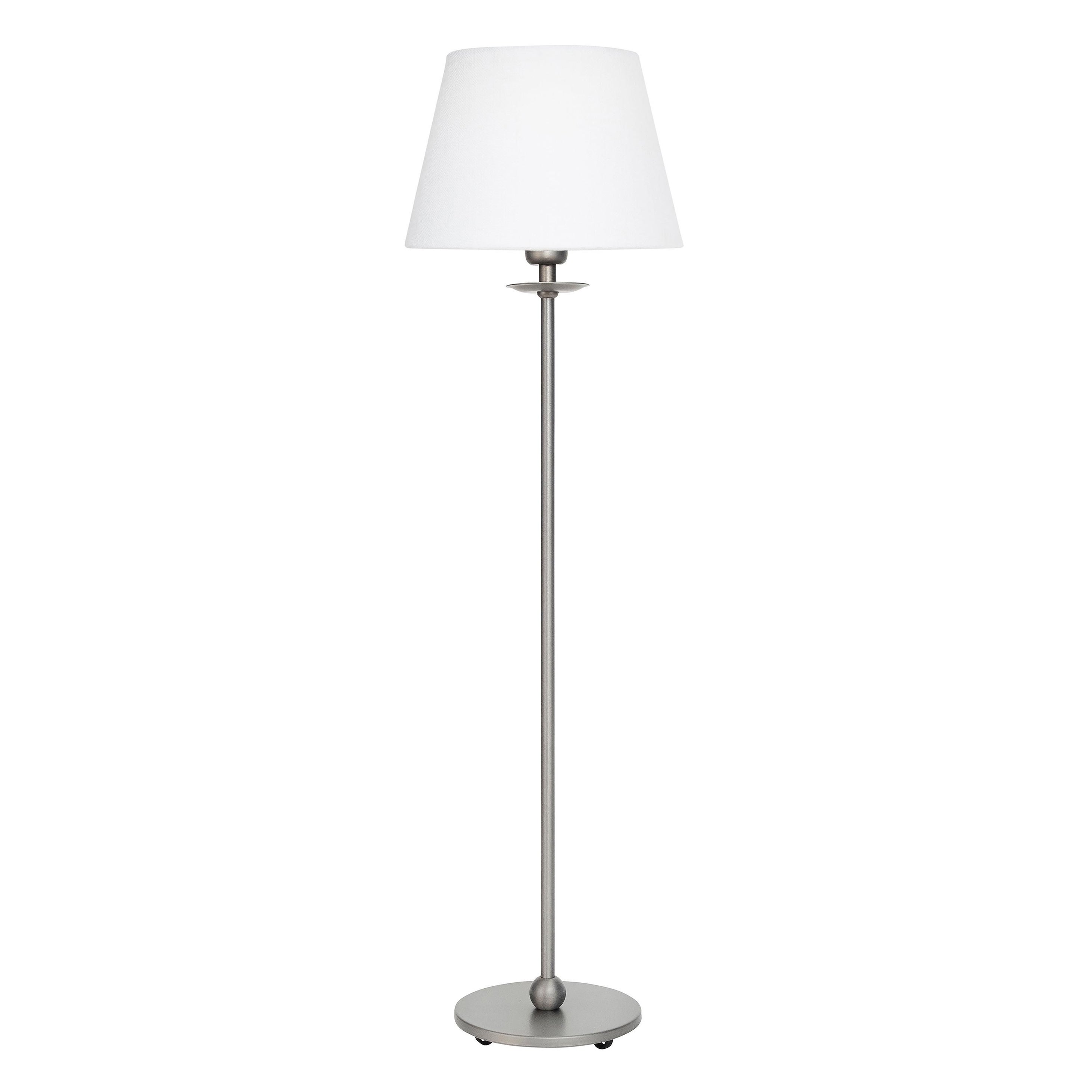 Konsthantverk Uno Lámpara de mesa mediana de acero cepillado