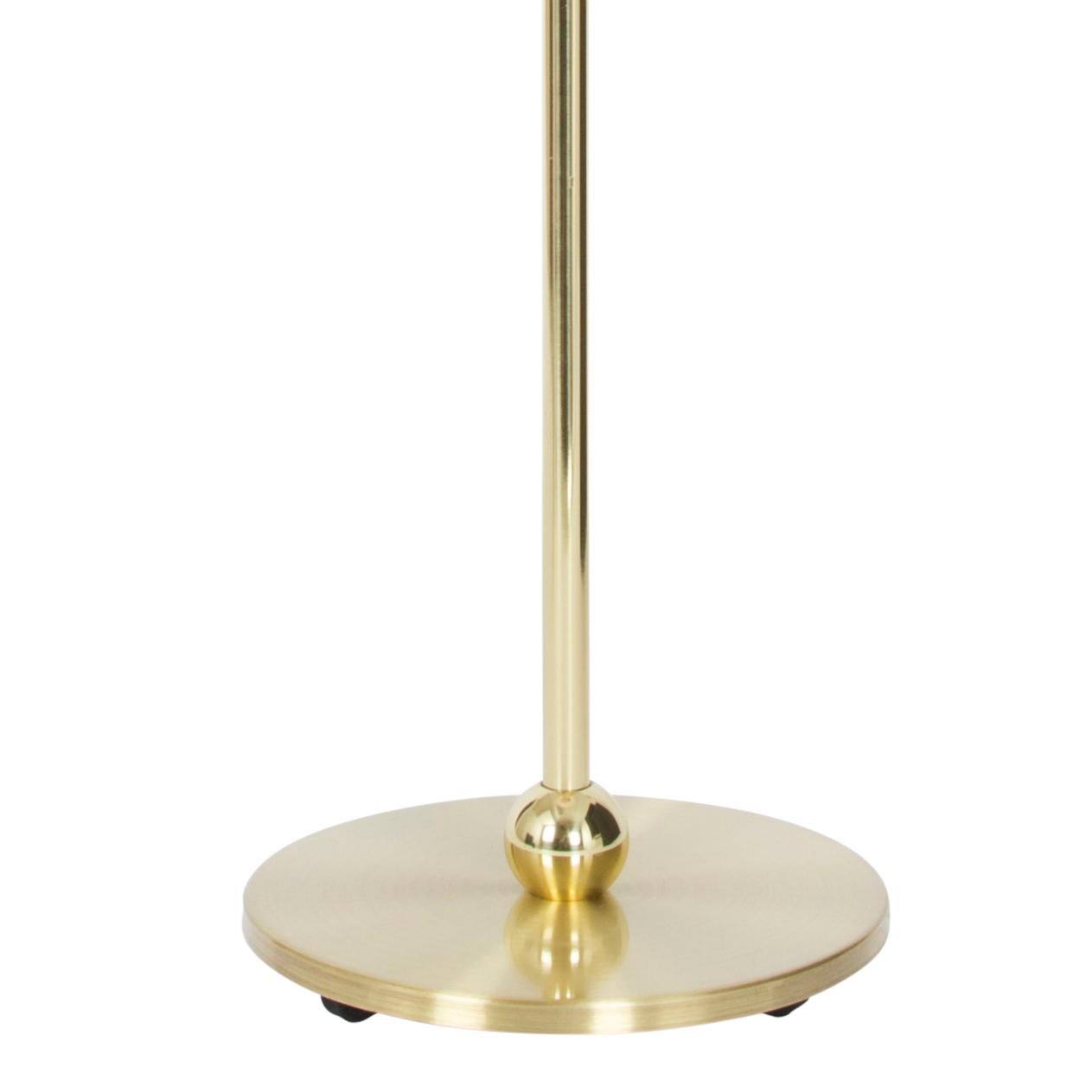 Scandinavian Modern Konsthantverk Uno Medium Polished Brass Table Lamp