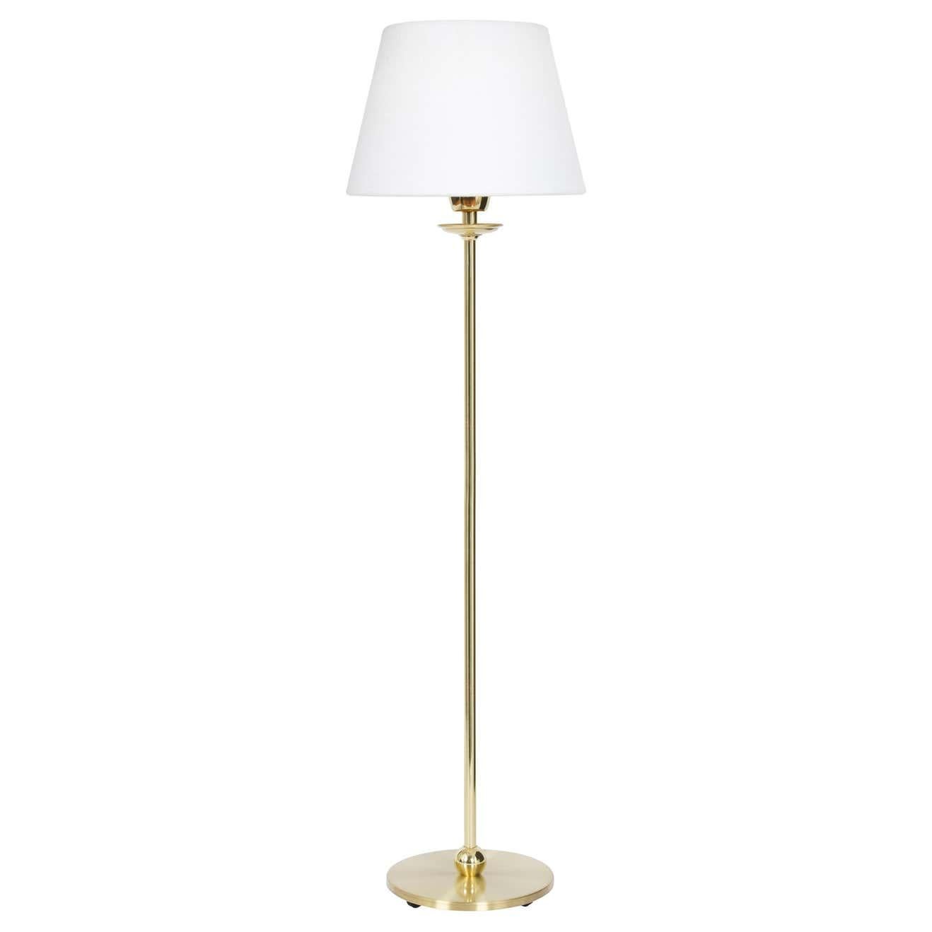Contemporary Konsthantverk Uno Medium Polished Brass Table Lamp For Sale