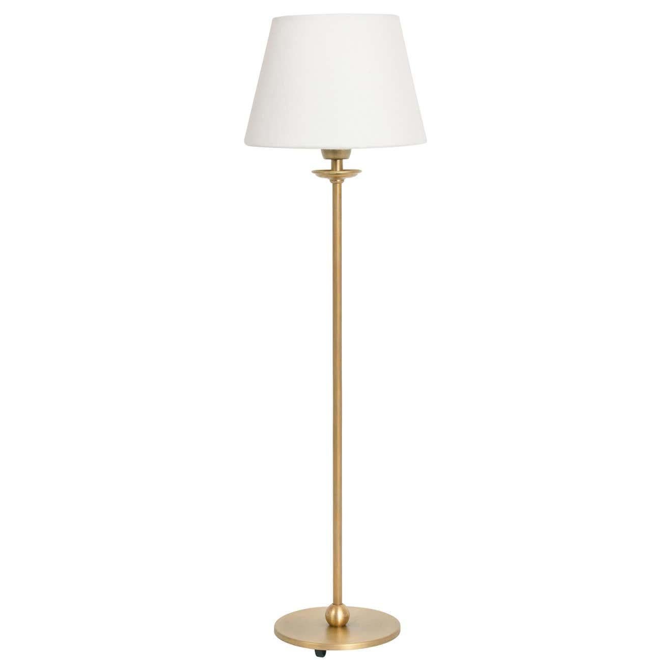 Konsthantverk Uno Medium Raw Brass Table Lamp In New Condition For Sale In Barcelona, Barcelona