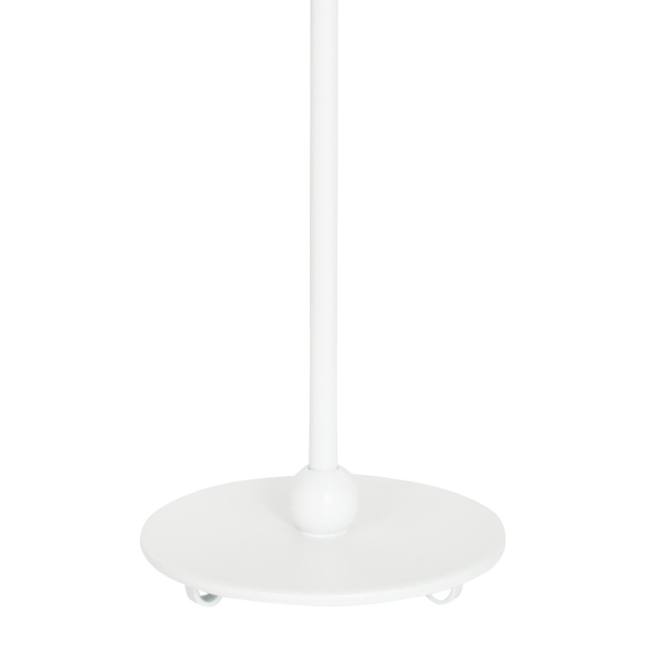Scandinavian Modern Konsthantverk Uno Medium White Table Lamp For Sale