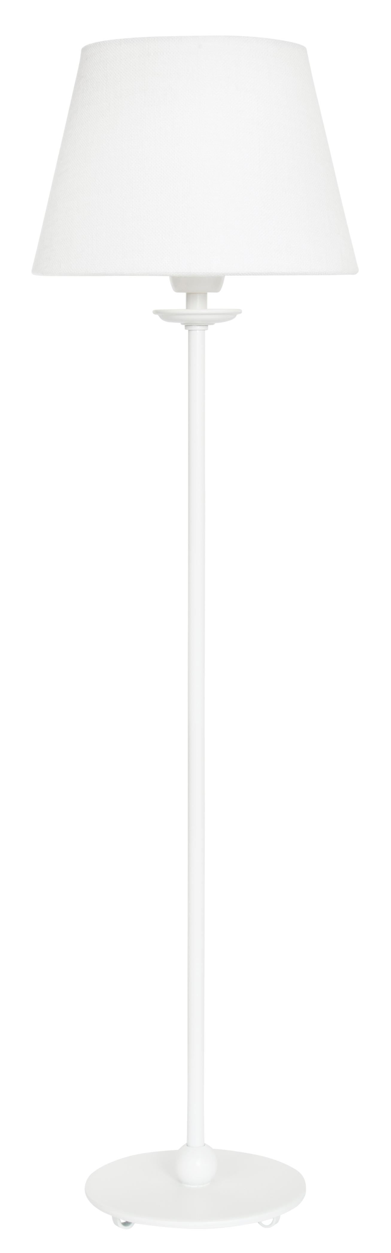 Swedish Konsthantverk Uno Medium White Table Lamp For Sale