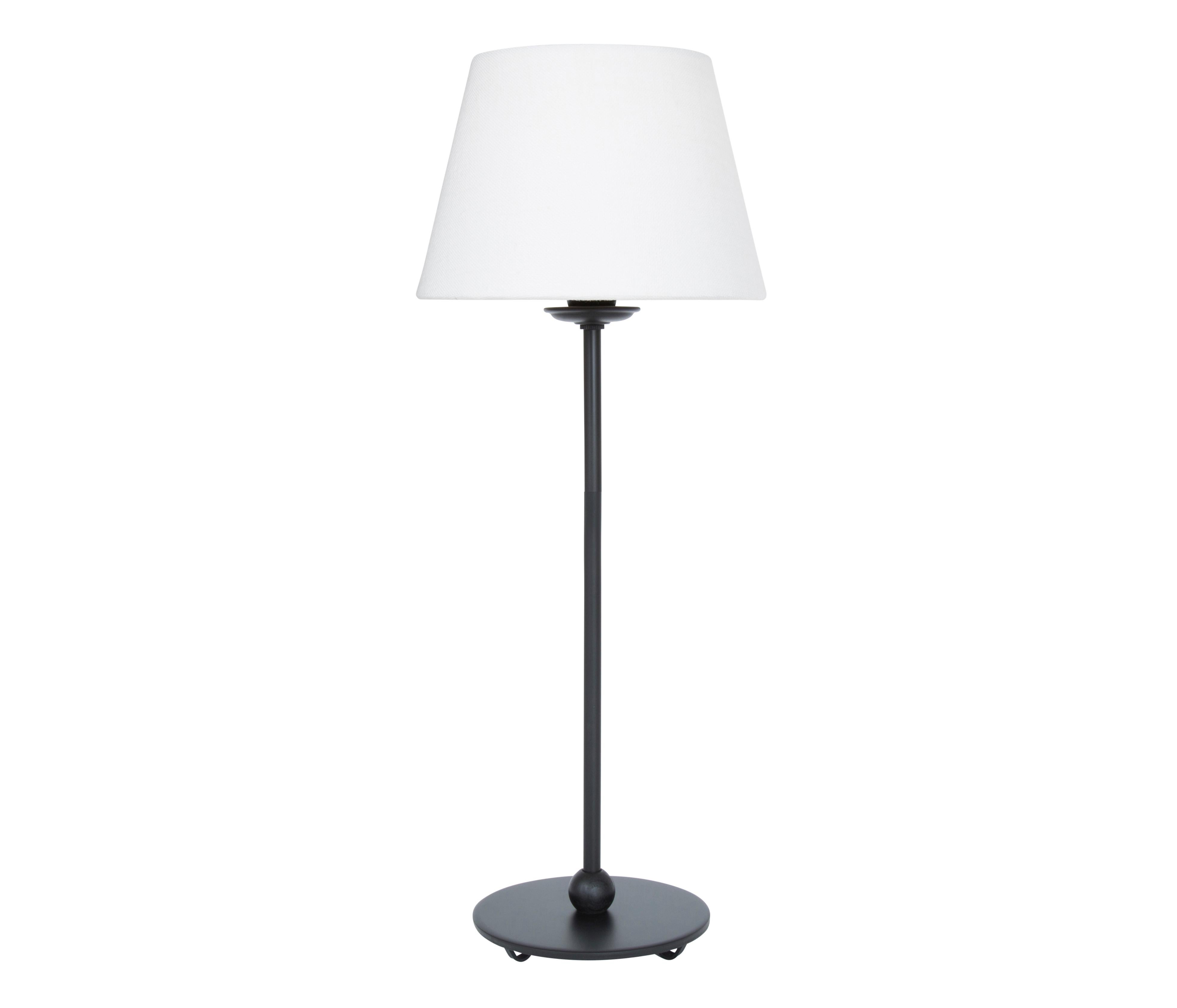 Scandinavian Modern Konsthantverk Uno Small Black Table Lamp