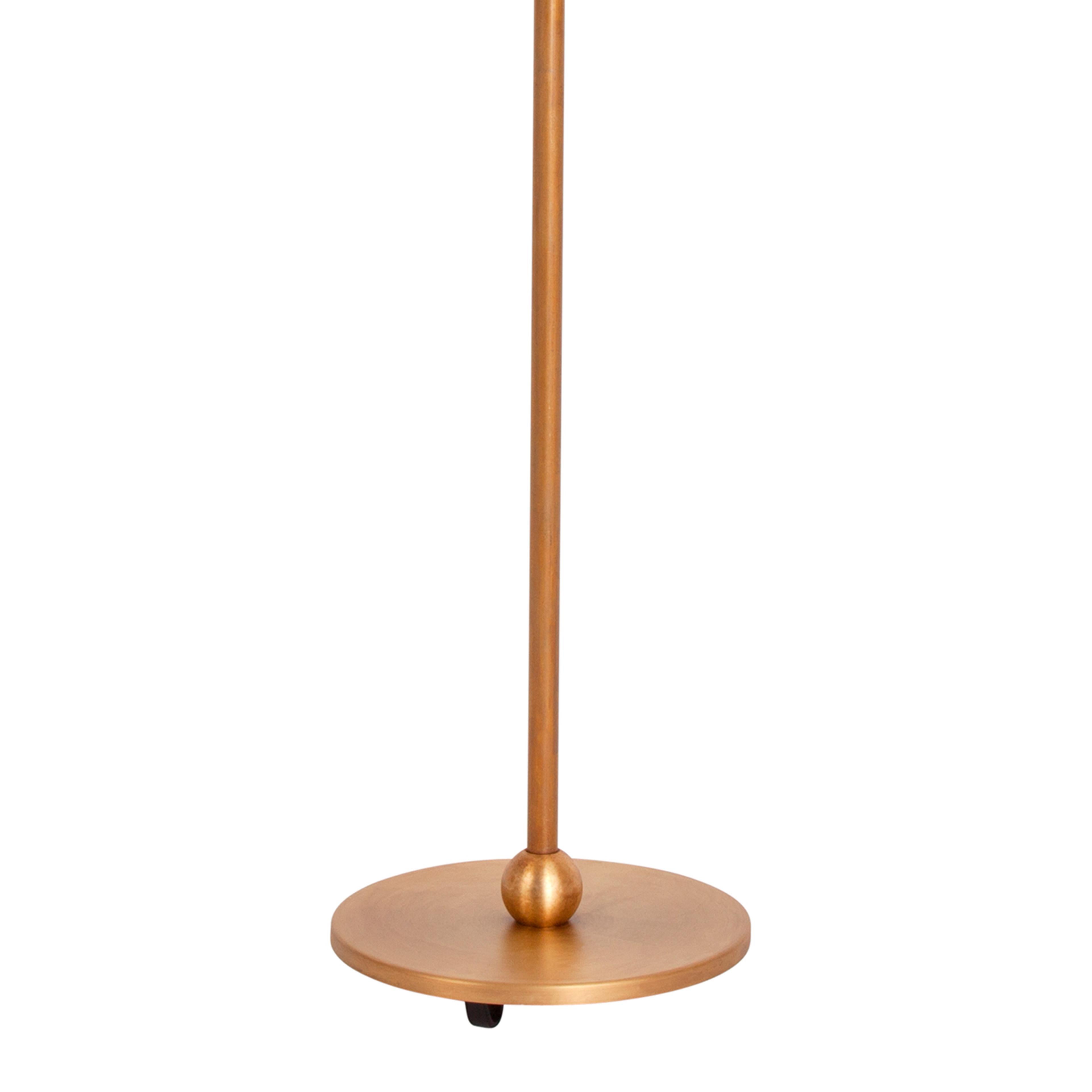 Scandinavian Modern Konsthantverk Uno Small Brass Table Lamp For Sale