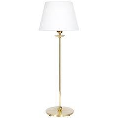 Konsthantverk Uno Small Polished Brass Table Lamp