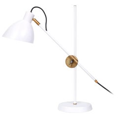 Konsthantverk White Table Lamp KH#1